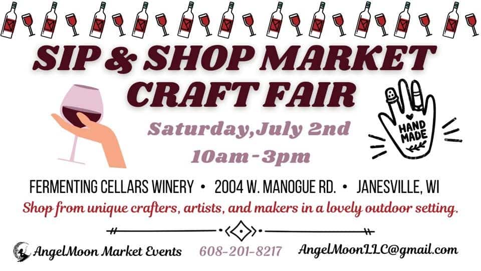 Sip & Shop Market Craft Fair Visit Edgerton