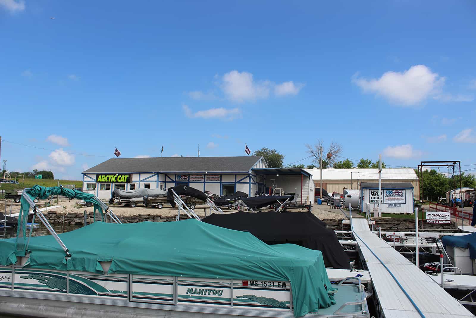 Rock River Marina Visit Edgerton